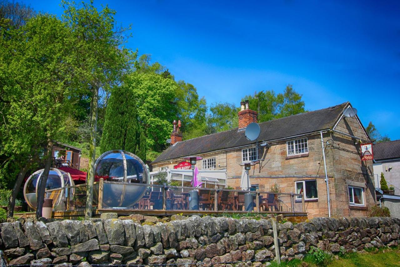 The Raddle Inn Log Cabins Croxden 外观 照片